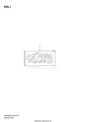 Gasket Set Schematic
