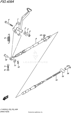 Brake Pedal Schematic