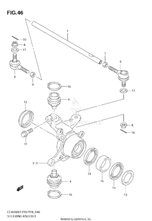 Steering Knuckle Schematic