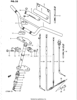 Handlebar - Steering Schematic