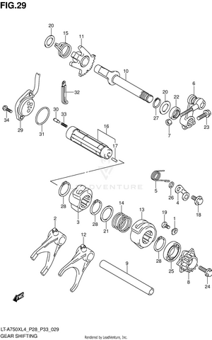 Gear Shifting Schematic