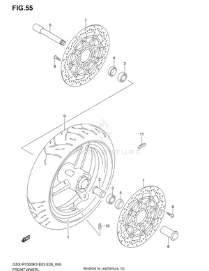 Front Wheel Schematic