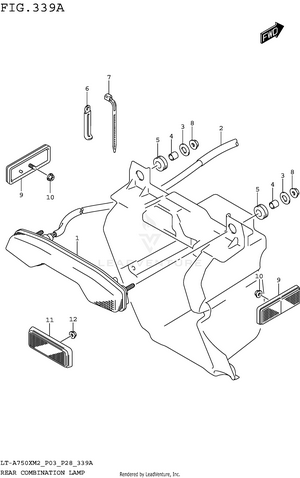 Rear Combination Lamp Schematic