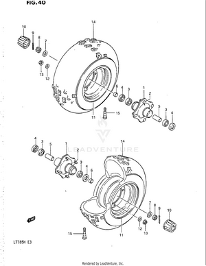 Front Wheel Schematic