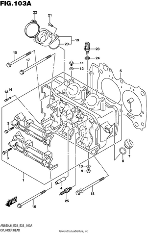 Cylinder Head Schematic