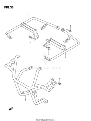 Footrest Schematic