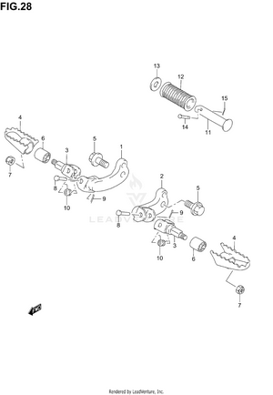 Footrest Schematic