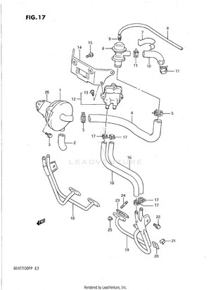 Second Air (california Only) Schematic