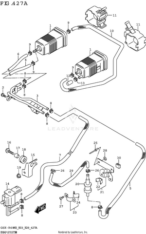 Evap System (e33) Schematic