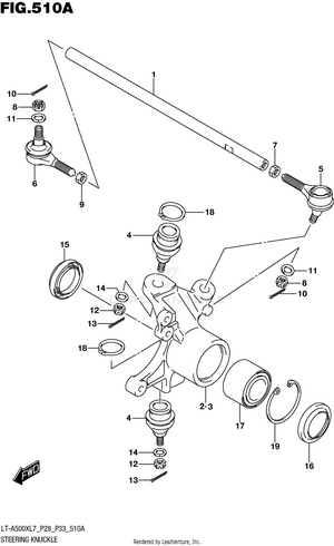 Steering Knuckle Schematic