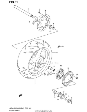 Rear Wheel Schematic