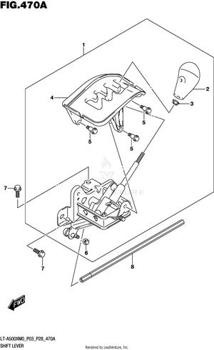 Shift Lever Schematic