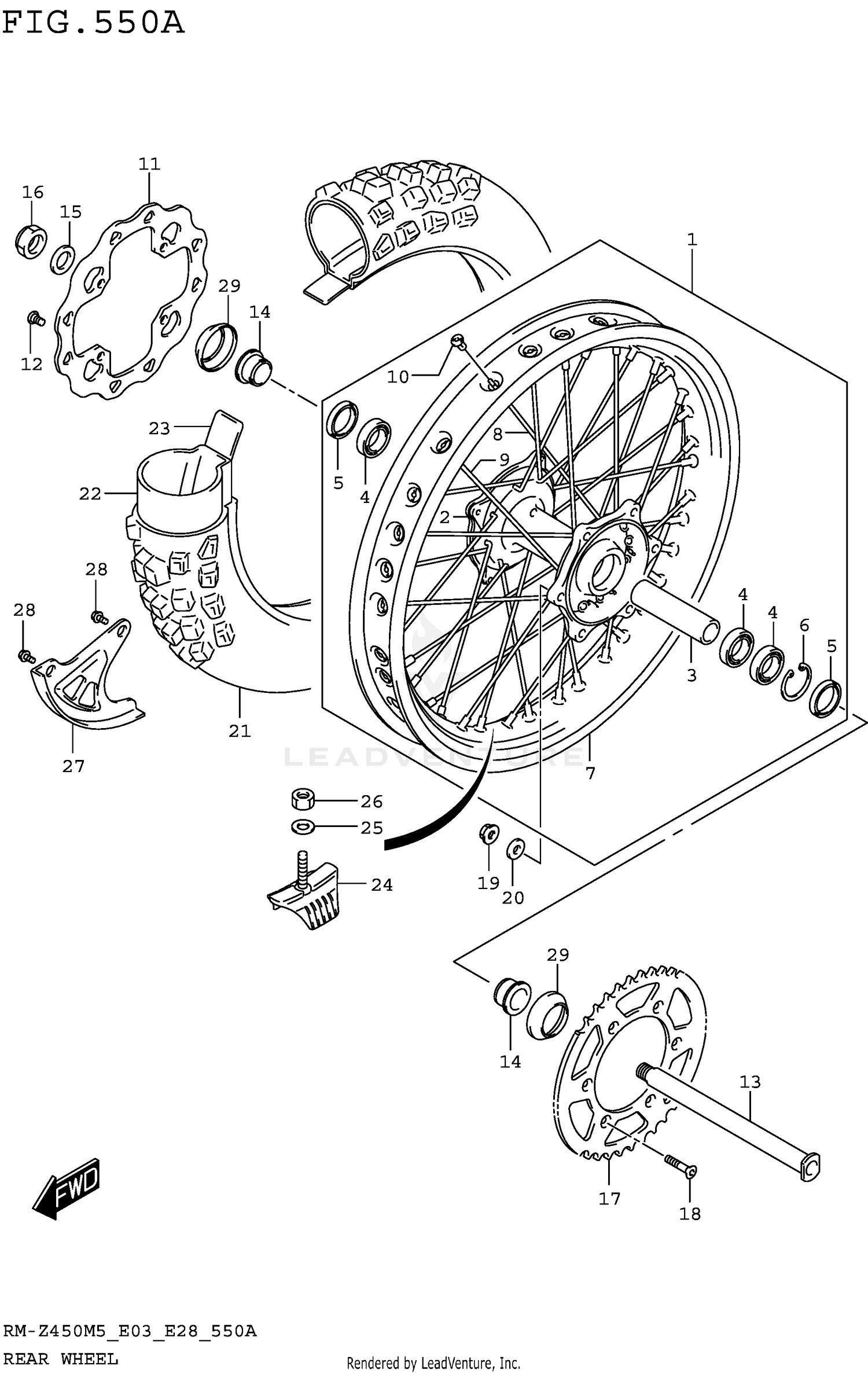 REAR WHEEL