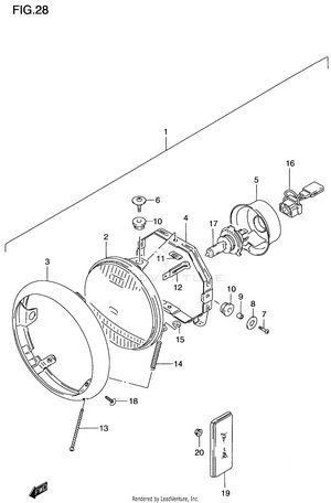 Headlamp Schematic