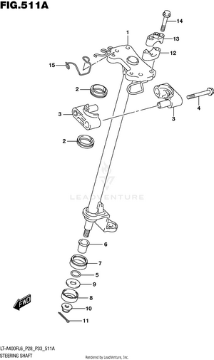 Steering Shaft Schematic