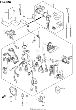 Wiring Harness (model K5) Schematic