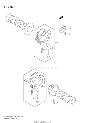 Handle Switch Schematic