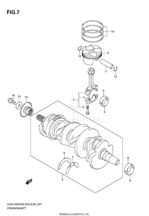 Crankshaft Schematic