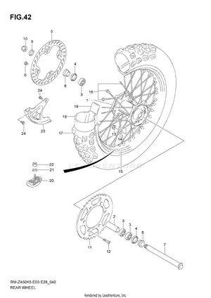 Rear Wheel Schematic