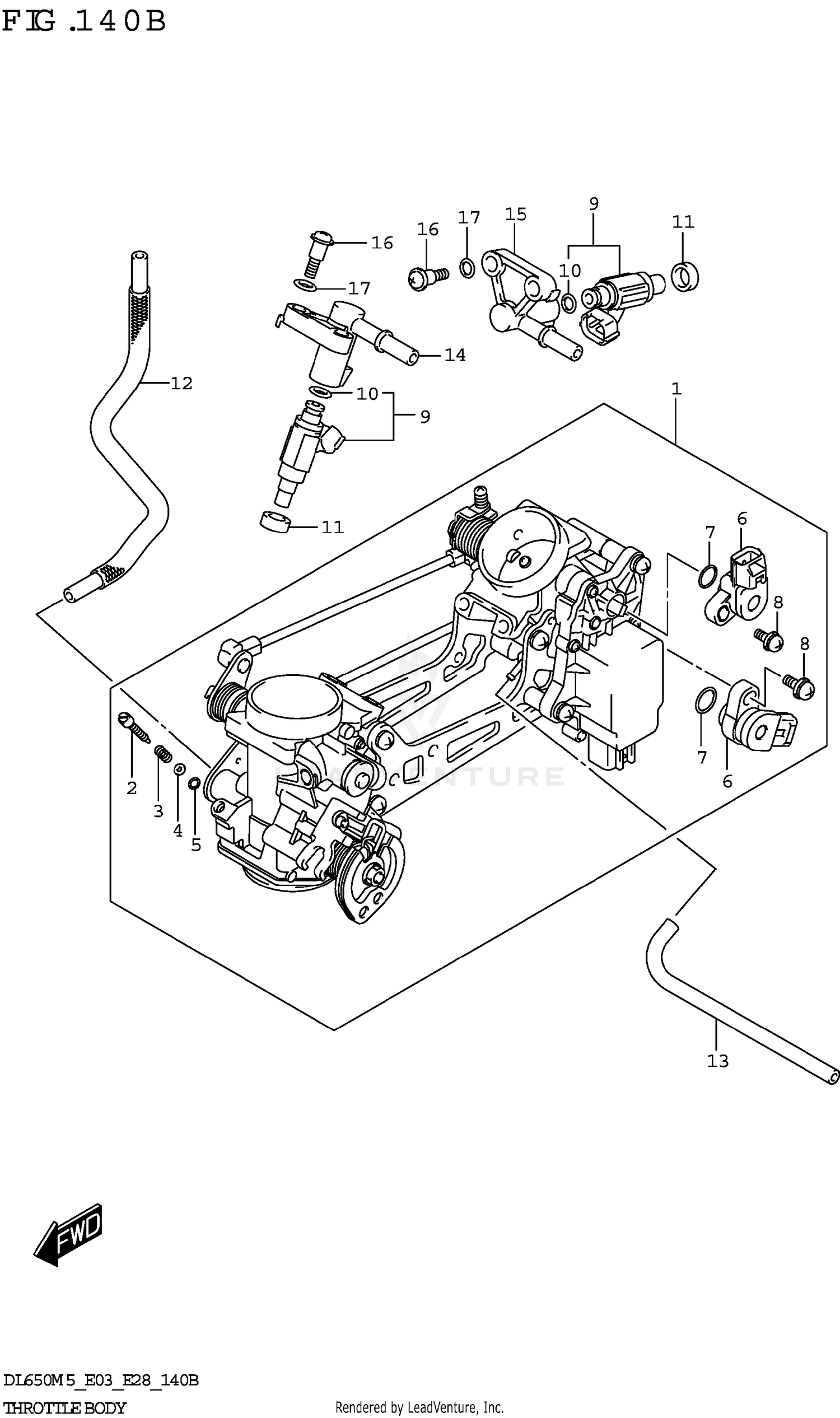 THROTTLE BODY ((E03,E28))