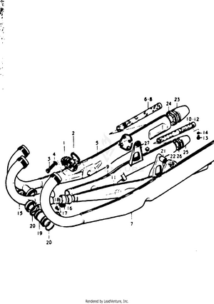 Muffler (gt750k) Schematic