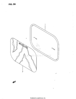 Front Number Plate Schematic
