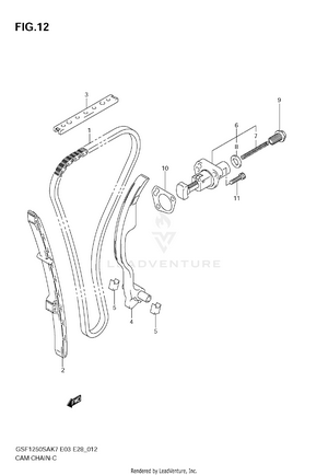 Cam Chain Schematic