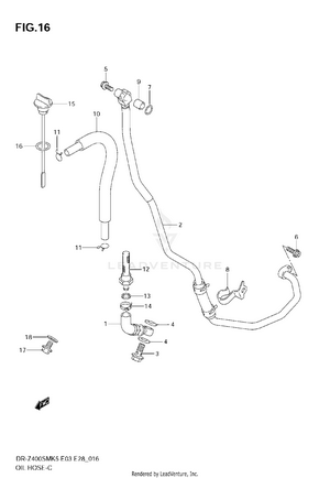 Oil Hose Schematic