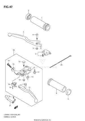 Handle Lever Schematic