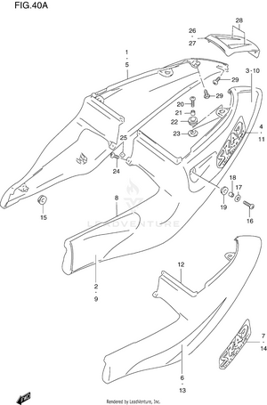 Frame Cover (model W) Schematic