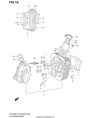Cylinder Head Schematic