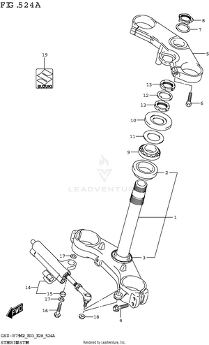 Steering Stem Schematic