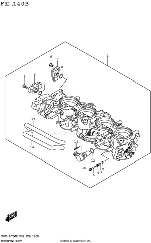 Throttle Body (e33) Schematic
