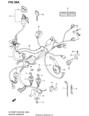 Wiring Harness (model K1/k2) Schematic