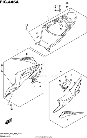 Frame Cover (ysf) Schematic