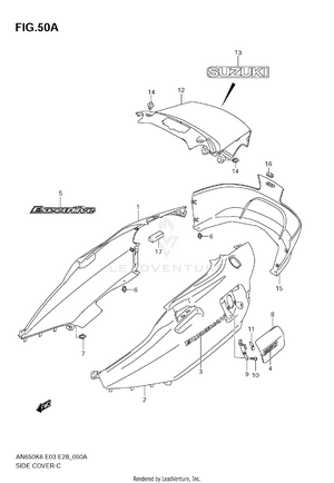 Side Cover (an650ak8) Schematic