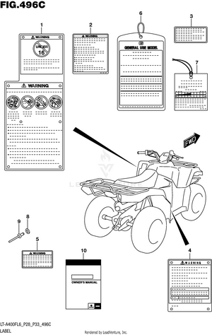Label (lt-a400fzl6 P33) Schematic