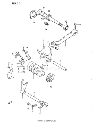 Gear Shifting (g/h/j) Schematic