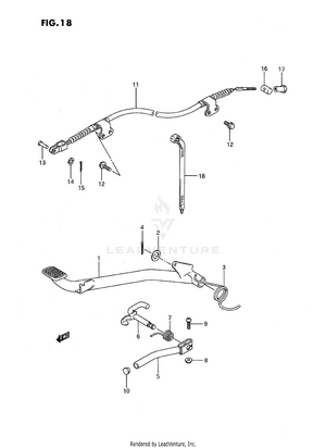 Brake Pedal Schematic