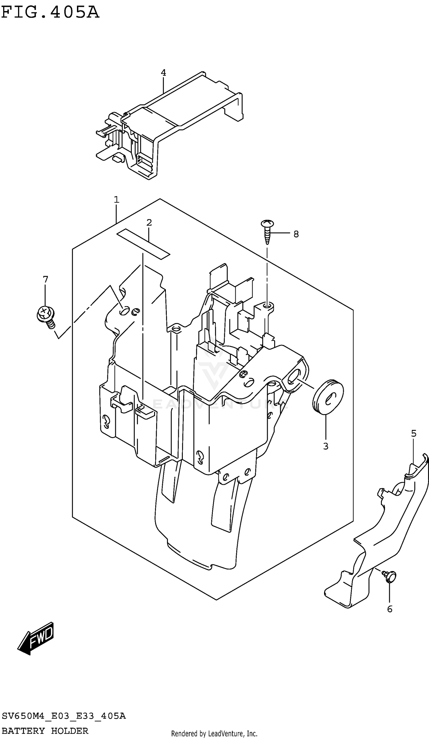 BATTERY HOLDER