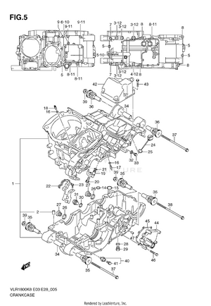 Crankcase Schematic