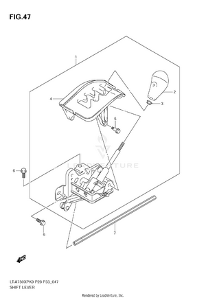 Shift Lever Schematic