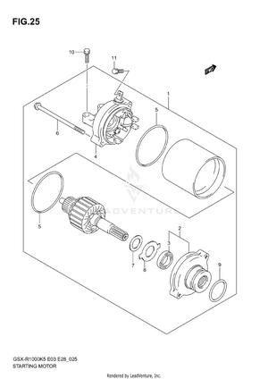 Starting Motor Schematic