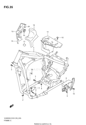 Frame (model K6/k7/k8) Schematic