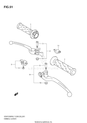 Handle Lever Schematic