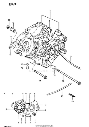 Crankcase Schematic