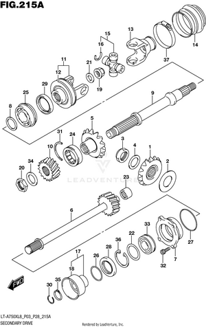 Secondary Drive Schematic