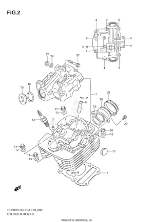 Cylinder Head Schematic