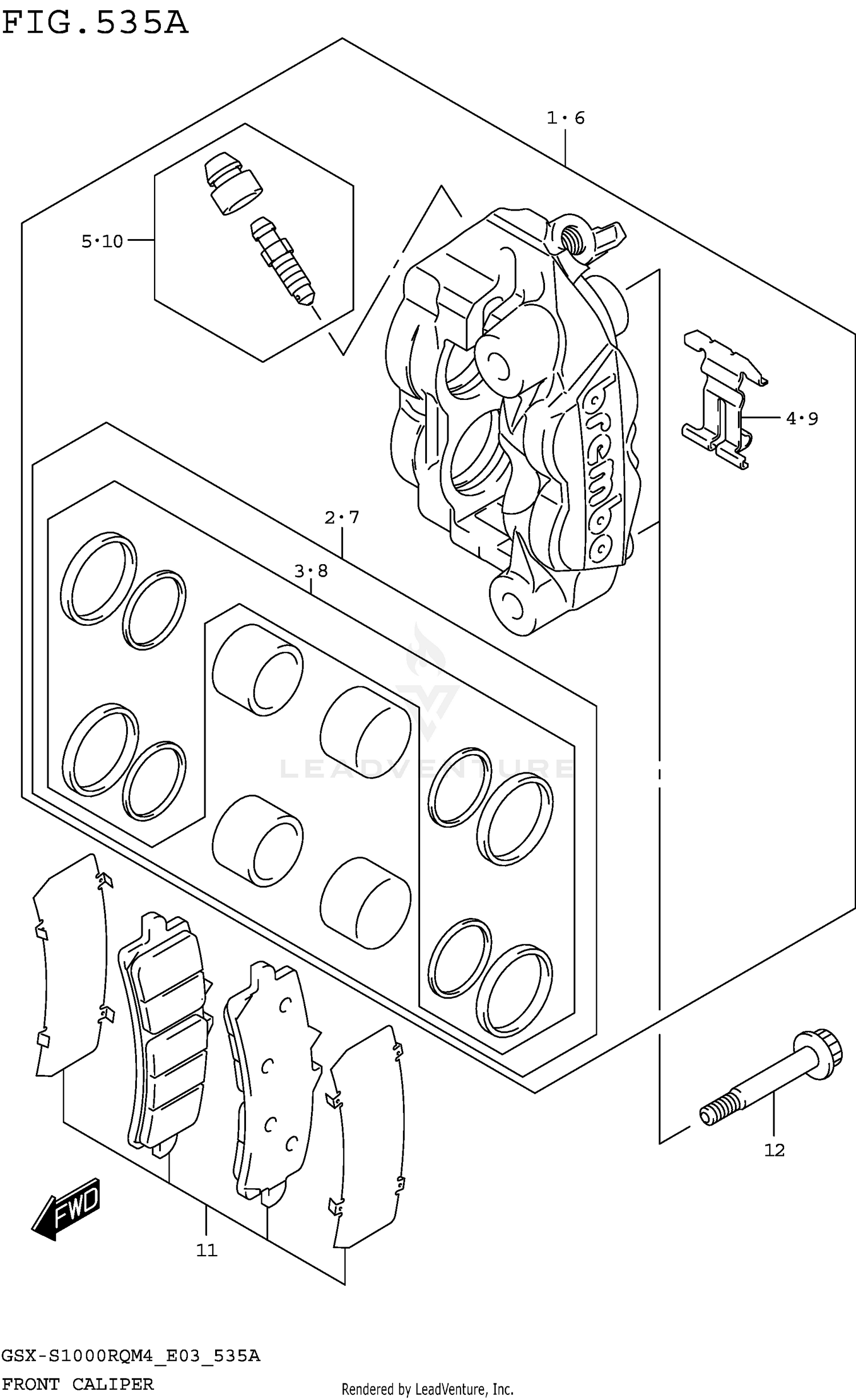 FRONT CALIPER