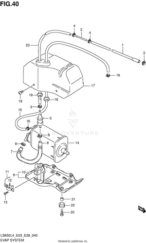 Evap System (ls650l4 E33) Schematic
